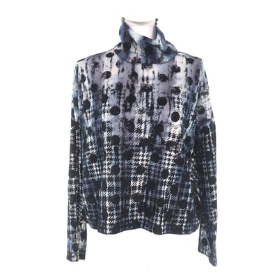 極美品 ワイズ トップス ネイビー レディース 2 YM-T20-676