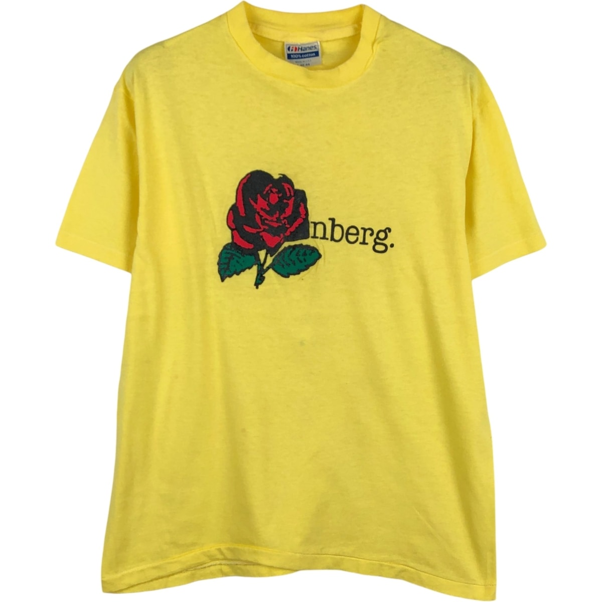 古着 80年代 ヘインズ Hanes 花柄 プリントTシャツ USA製 メンズL相当 ヴィンテージ/eaa674202
