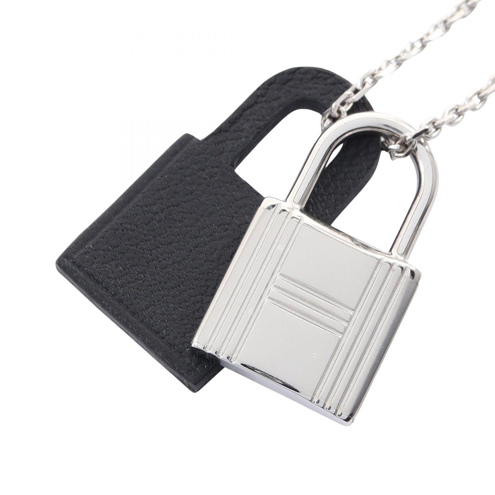エルメス HERMES オーケリー ネックレス ジュエリー メタル ヴォースイフト ヴォースイフト レディース シルバー系 / ブラック系 【中古】
