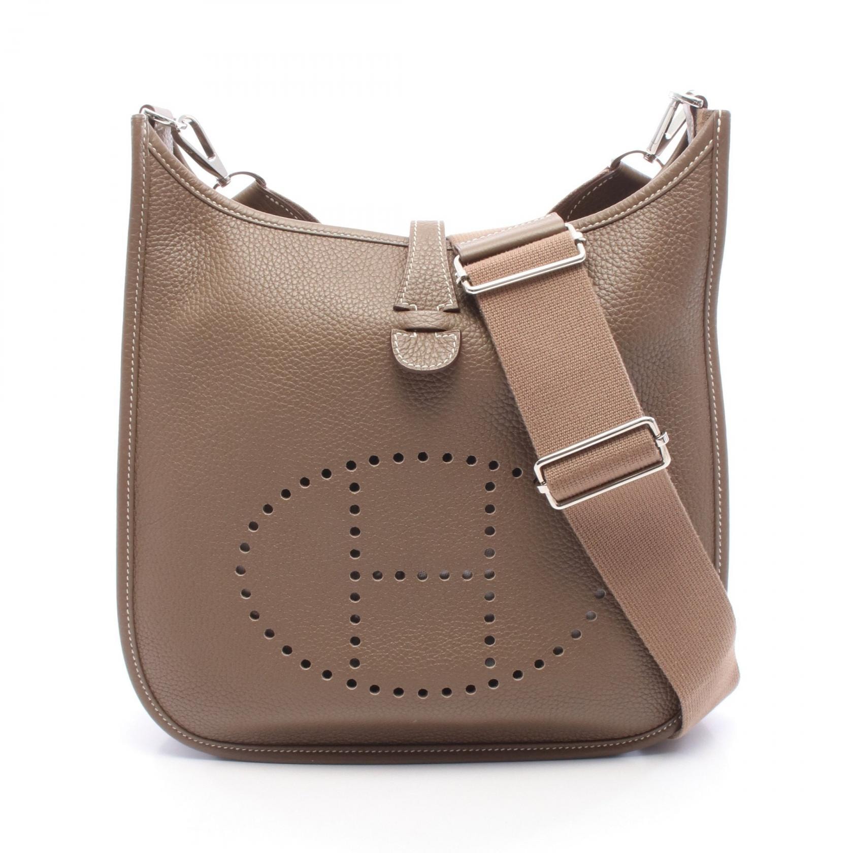 エルメス HERMES エヴリン 3 トロワ PM エトゥープ ショルダーバッグ バッグ トリヨンクレマンス トリヨンクレマンス Z刻印(2021年製造) レディース グレー系 【中古】