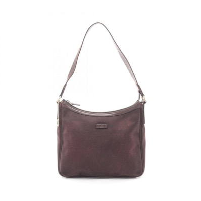 グッチ GUCCI ショルダーバッグ バッグ キャンバス レザー レディース ブラウン系 264219 【中古】