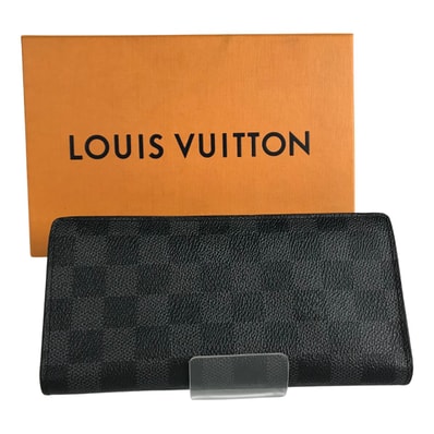 LOUIS VUITTON ルイヴィトン 長財布 ダミエ グラフィィット ポルトフォイユプラザ N62665 ブラック 箱・布袋付