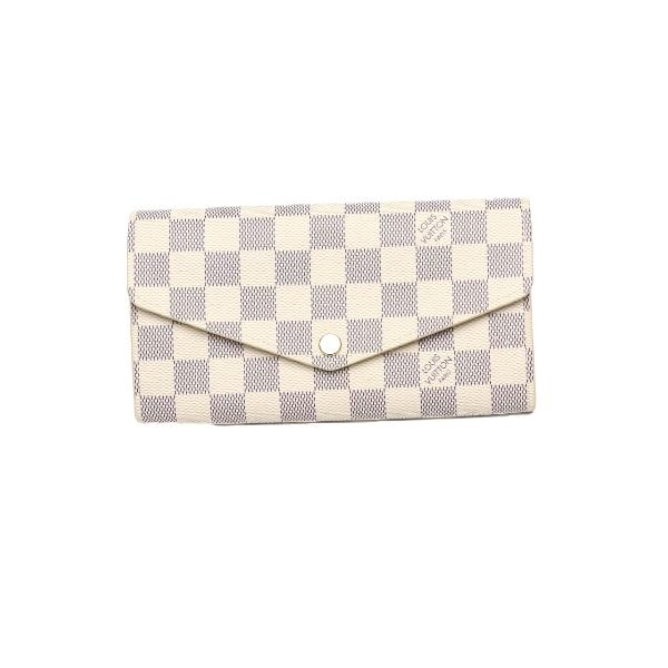 ルイヴィトン LOUIS VUITTON ポルトフォイユ・サラ N63208 ダミエ アズール 長財布