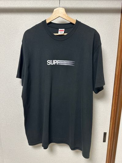Supreme Motion Logo Tee "Black" (23SS)