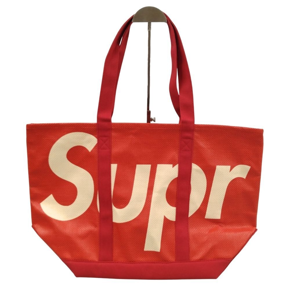 【未使用級✨20SS ラフィア】シュプリーム　トートバッグ　デカロゴ　ブラック uU0rvMiBKZEnl3Bu8uatBHBquuF8lr