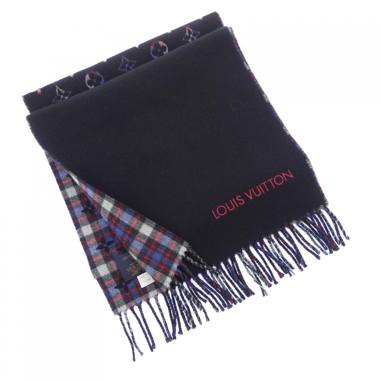 ルイヴィトン LOUIS VUITTON モノグラム グラディエントタータン M71346 MUFFLER