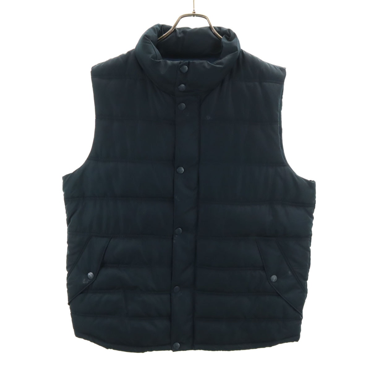 GAP ギャップ 中綿ベスト L ネイビー