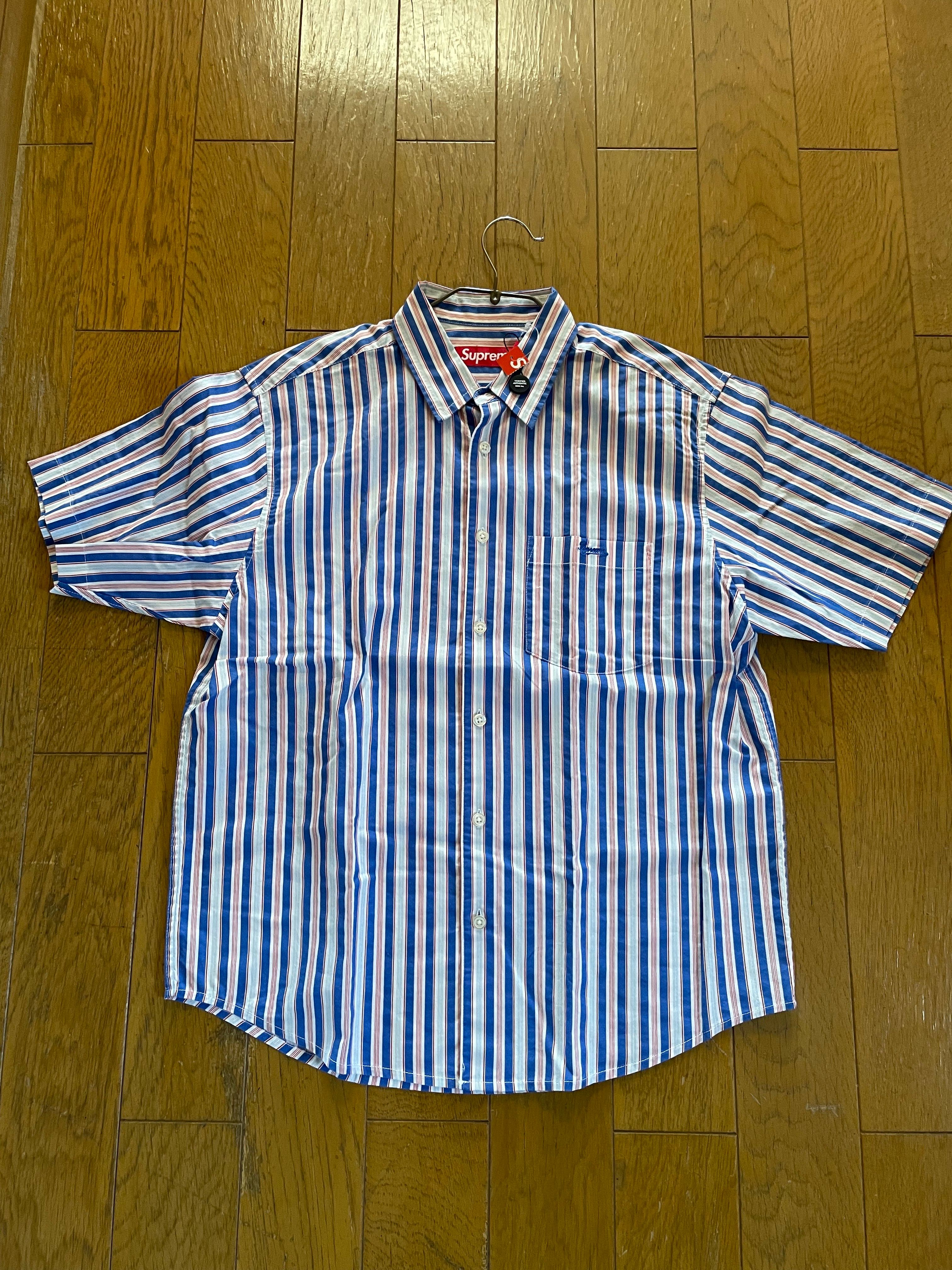 Supreme Loose Fit Multi Stripe S/S Shirt 