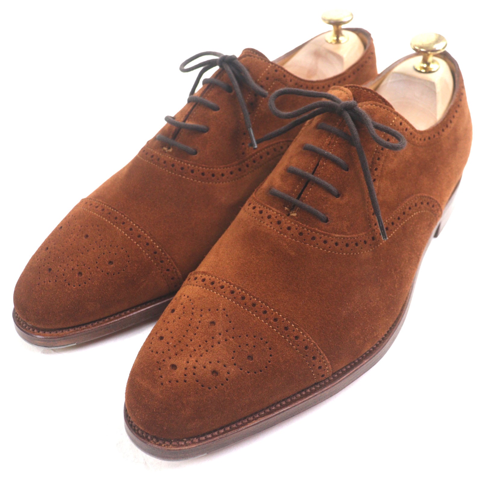 未使用品 ジョンロブ レザーシューズ SAUNTON ソーントン メンズ 8