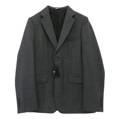 COMME des GARCONS HOMME DEUX コムデギャルソンオムドゥ ジャケット 25SS DO-J006-051 ウール100% 2B シングルテーラードジャケット グレー系 S【極上美品】【中古】