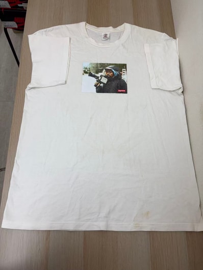 Supreme x 40 Acres Spike Tee "White"