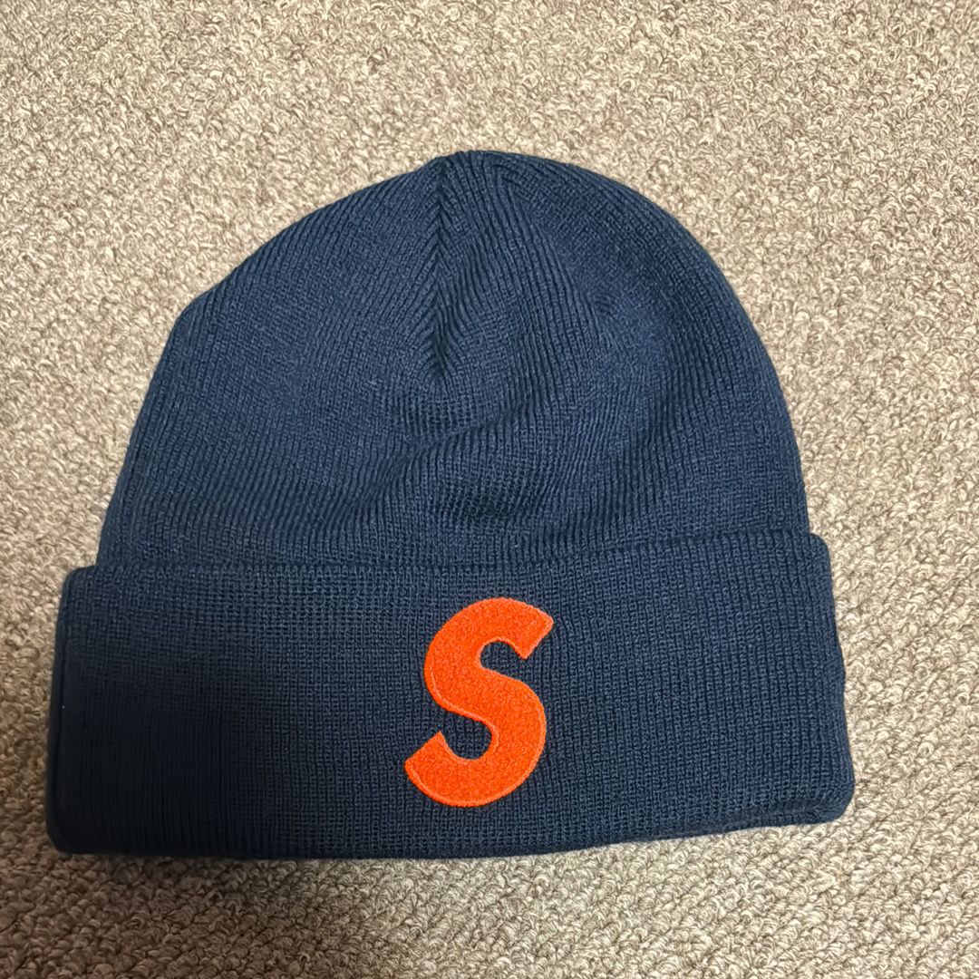 Supreme New Era® S Logo Beanie "Navy" (19FW)