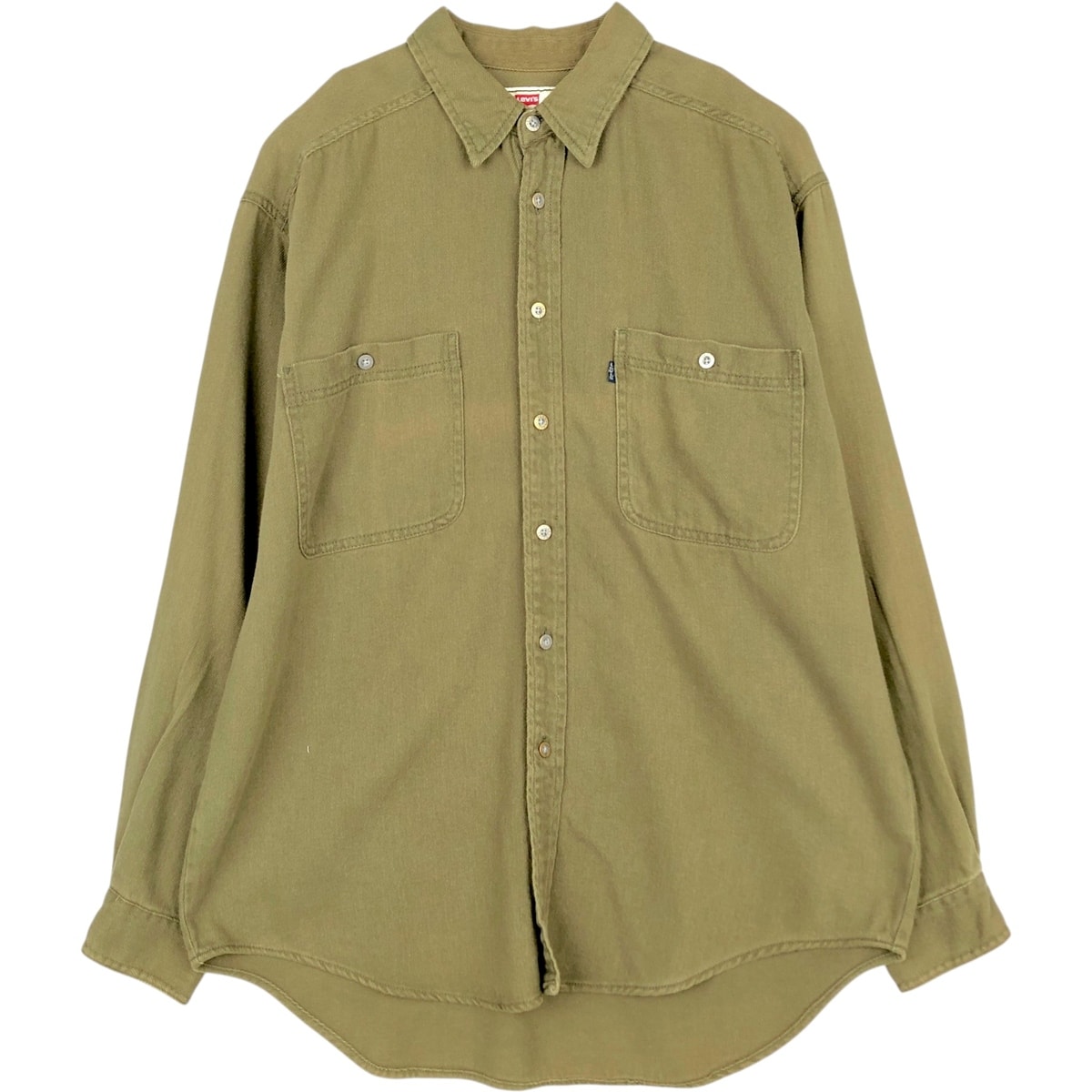 古着 リーバイス Levi's 長袖 コットンシャツ メンズL相当/eaa676409