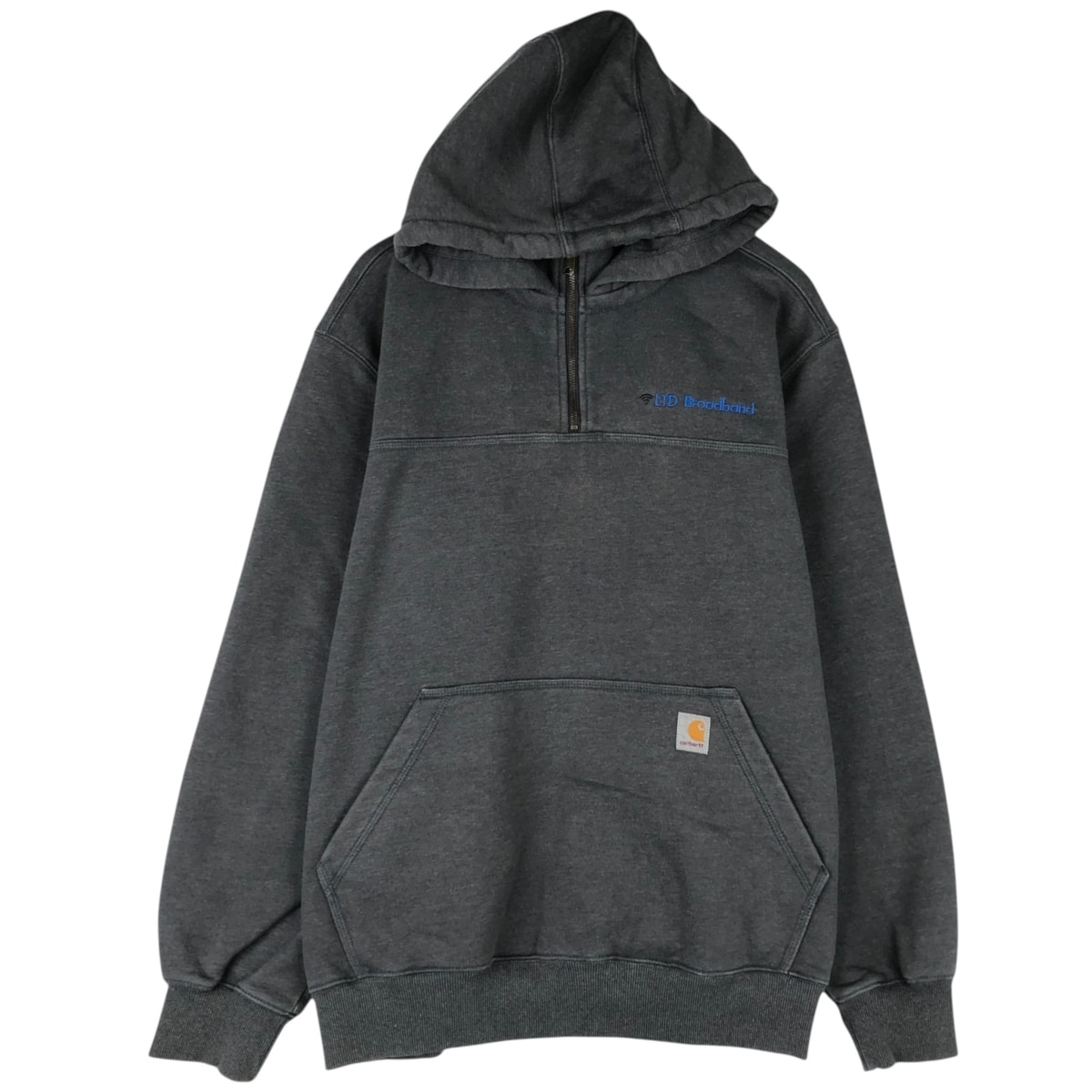 古着 カーハート Carhartt Loose Fit スウェットハーフジップパーカー メンズXL相当/eaa624579
