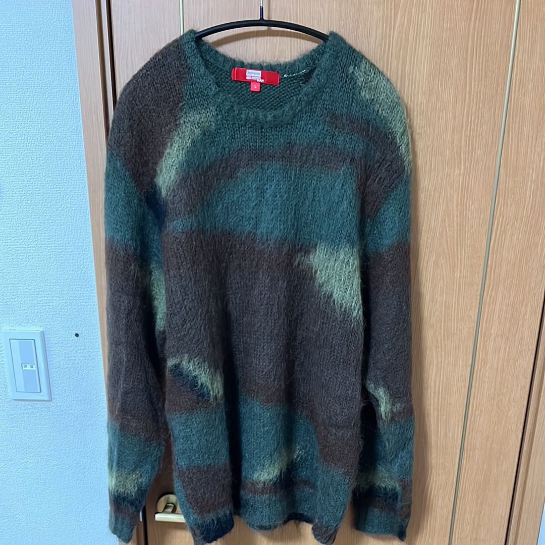 Supreme / JUNYA WATANABE COMME des GARCONS MAN Brushed Camo Sweater "Olive"