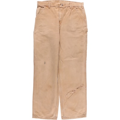 古着 カーハート Carhartt Original Dungaree Fit ダックペインターパンツ メンズw37相当/eaa587948