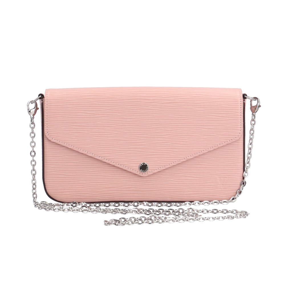 ルイヴィトン ポシェットフェリシー エピ ショルダーバッグ エピレザー M62467 ピンク レディース LOUIS VUITTON 中古