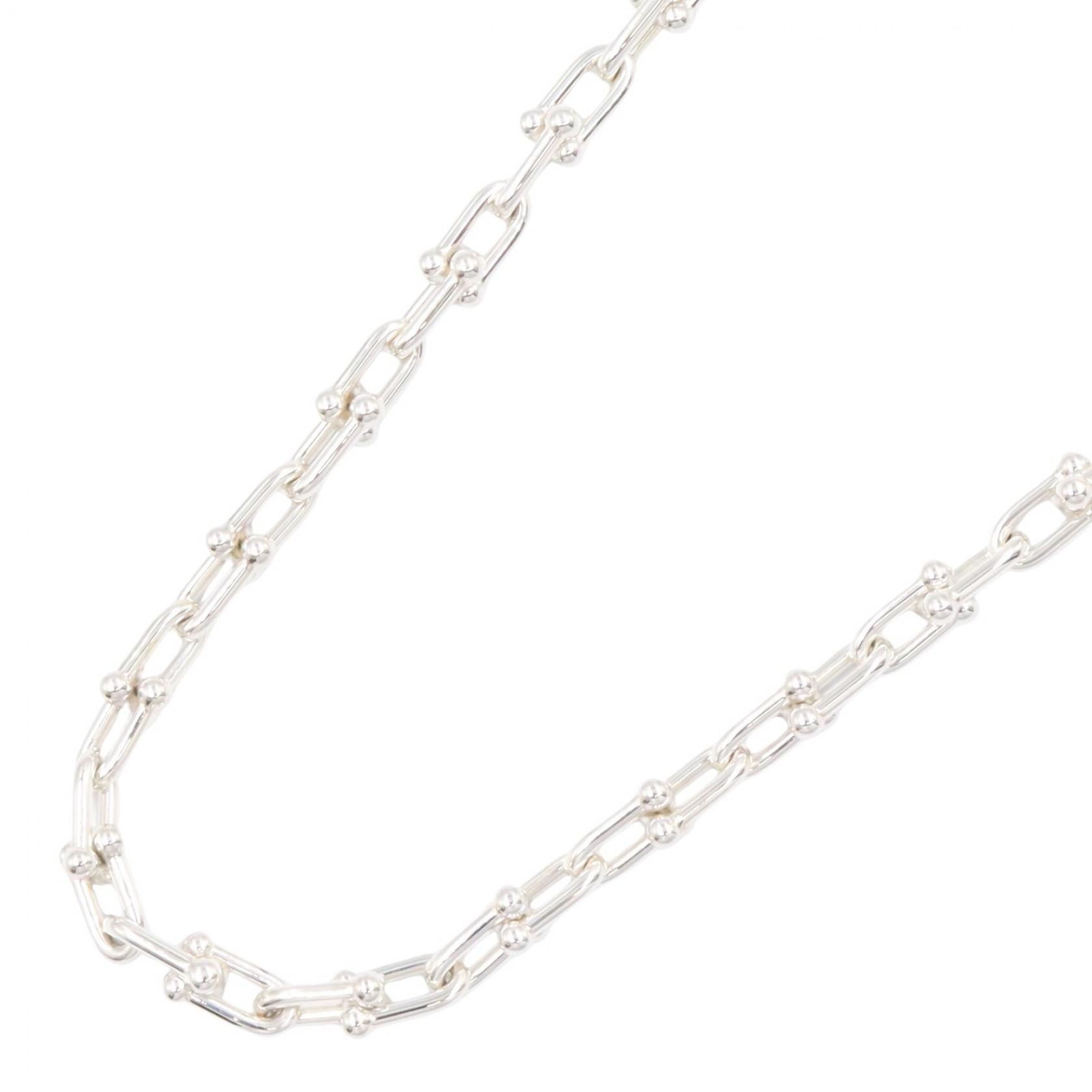 ティファニー TIFFANY&CO ハードウェア スモール ネックレス ネックレス ジュエリー シルバー925 レディース シルバー系 60153093 【中古】