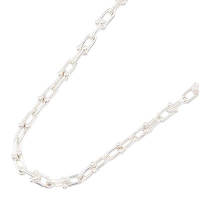 ティファニー TIFFANY&CO ハードウェア スモール ネックレス ネックレス ジュエリー シルバー925 レディース シルバー系 60153093 【中古】