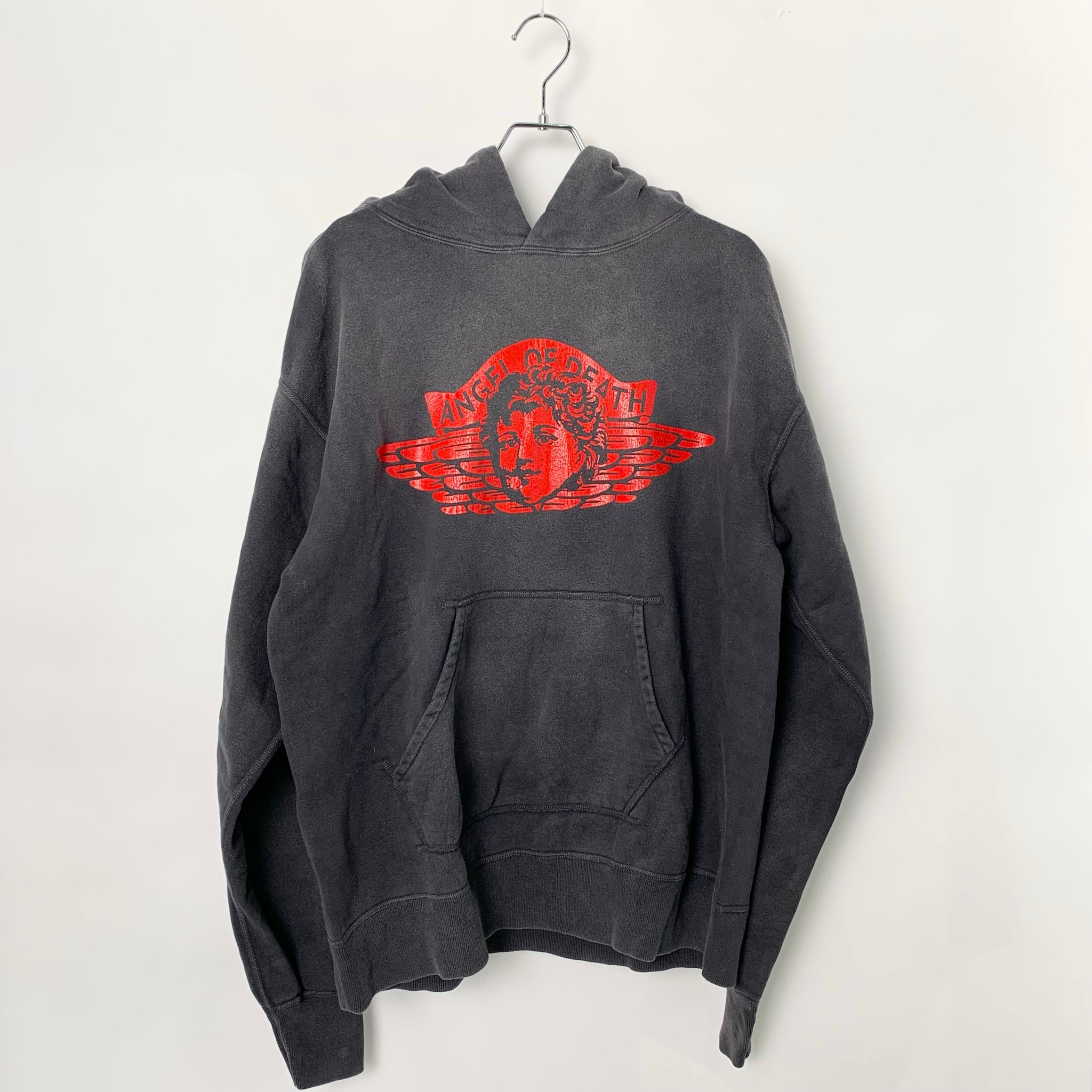 SAINT Mxxxxxx 24SS Angel Hoodie "Black"