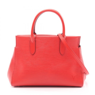 ルイ・ヴィトン LOUIS VUITTON マルリーBB ハンドバッグ バッグ レザー エピ コクリコ レディース レッド系 M94619 【中古】