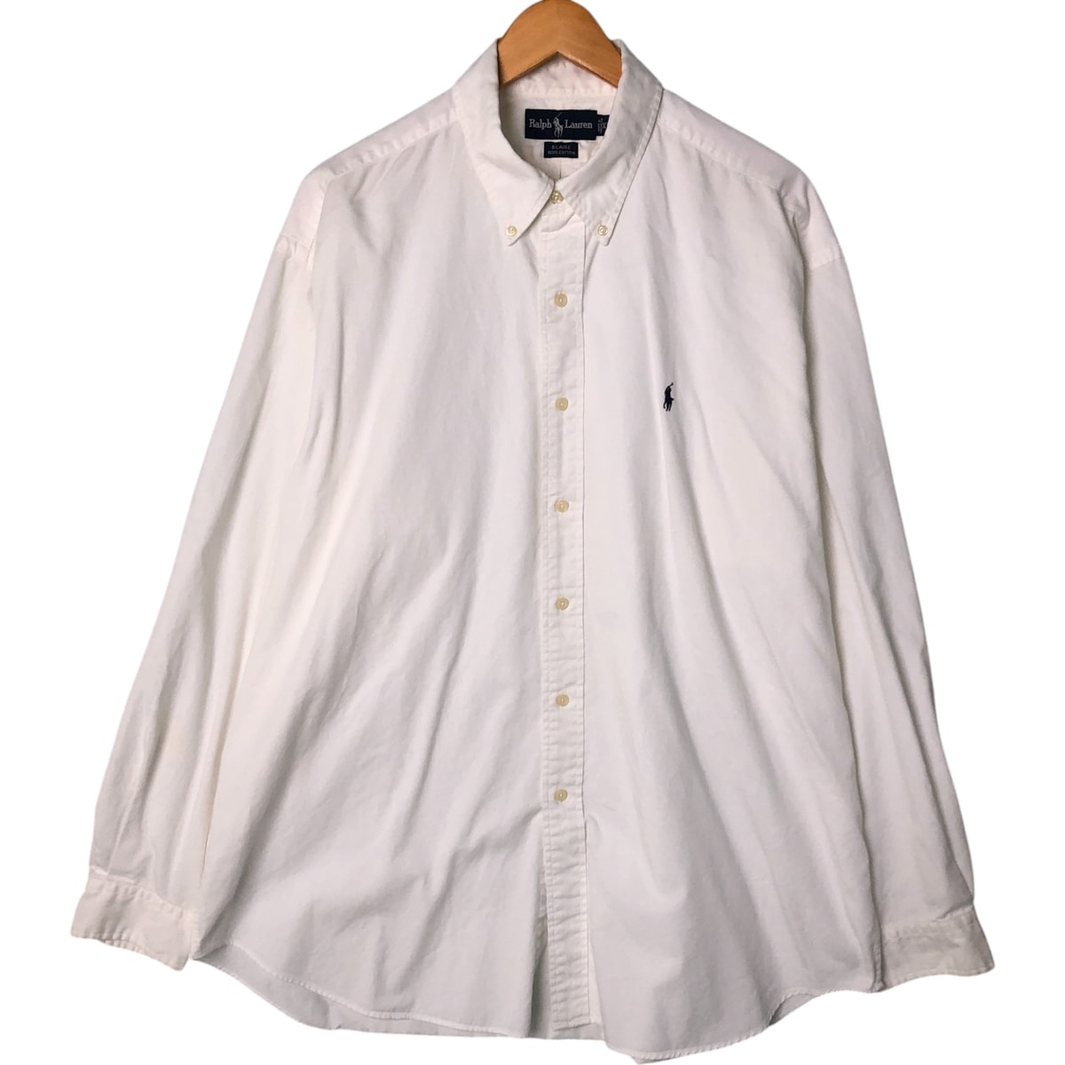 古着 ラルフローレン Ralph Lauren BLAIRE 長袖 ボタンダウンシャツ メンズXL相当/eaa508777