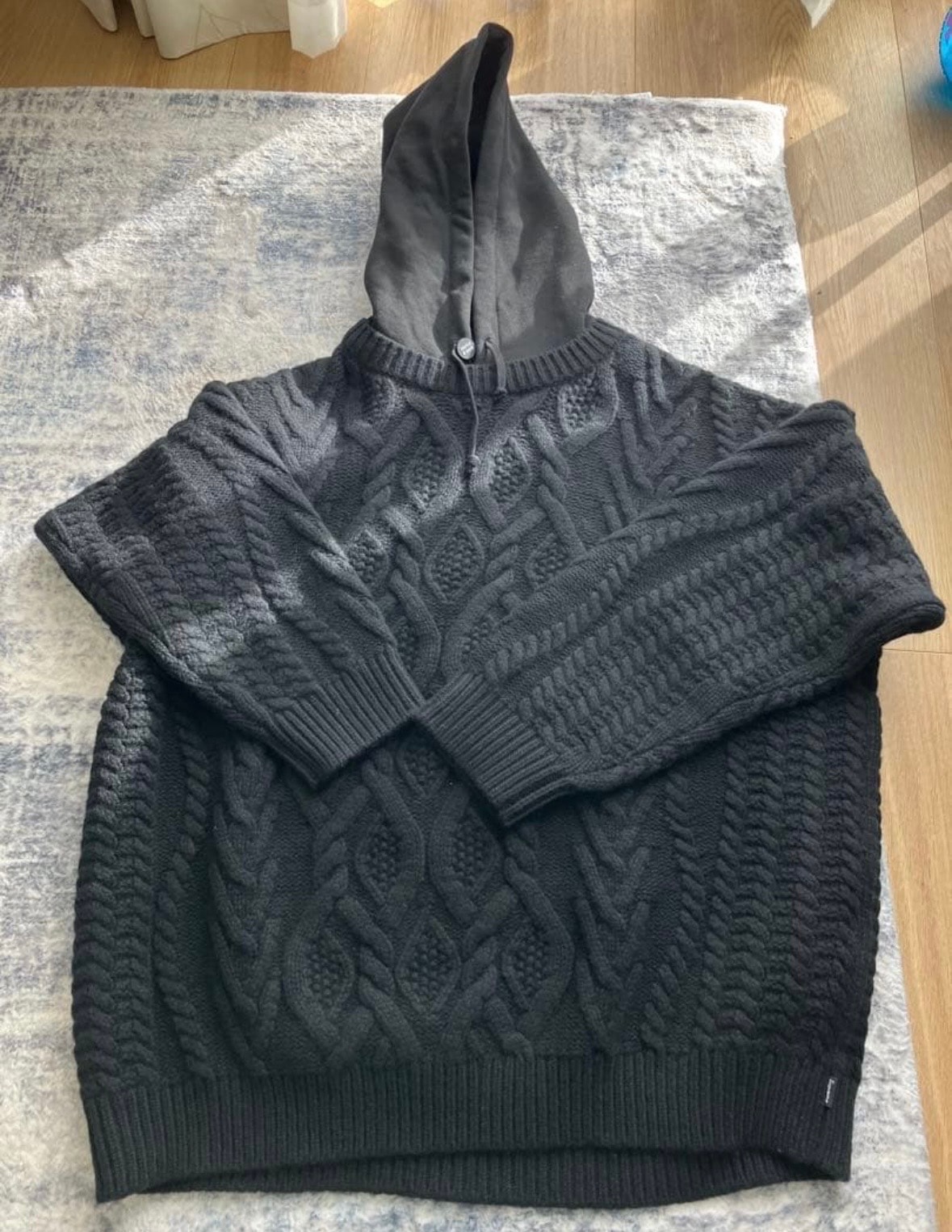 Supreme Faux Fur Zip Up Cardigan 