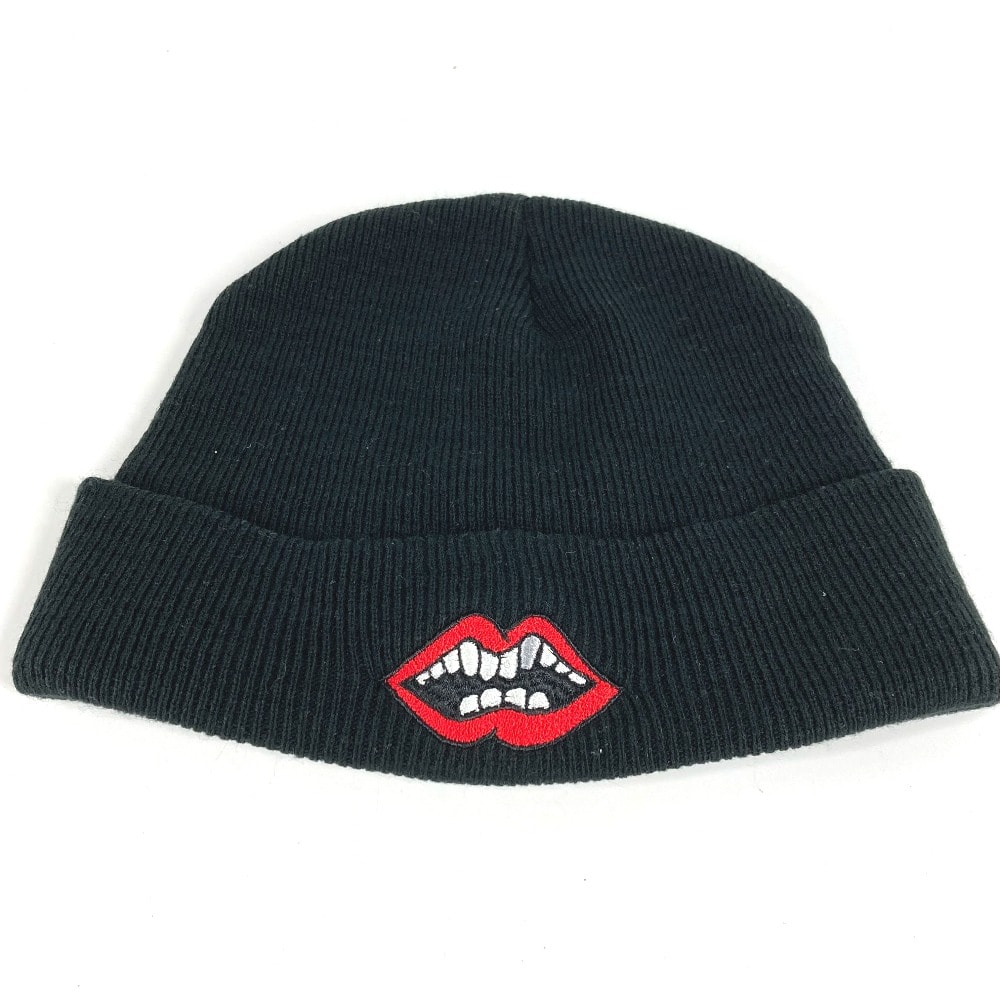 クロムハーツ CHROME HEARTS マッティボーイ MATTY BOY ビーニー 帽子 ニット帽 ニットキャップ ニット帽 アクリル ブラック