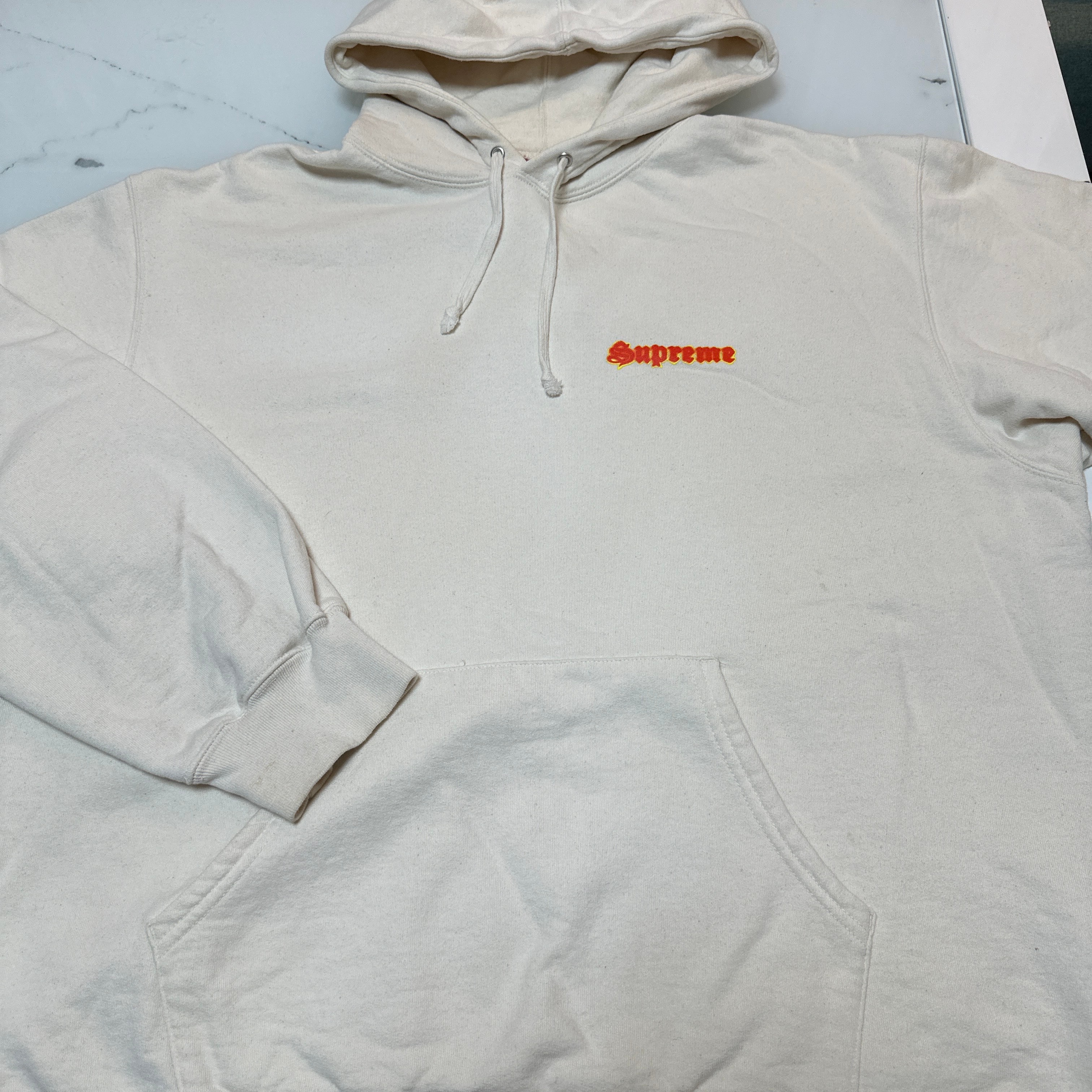 Supreme Love Hooded Sweatshirt "Natural"