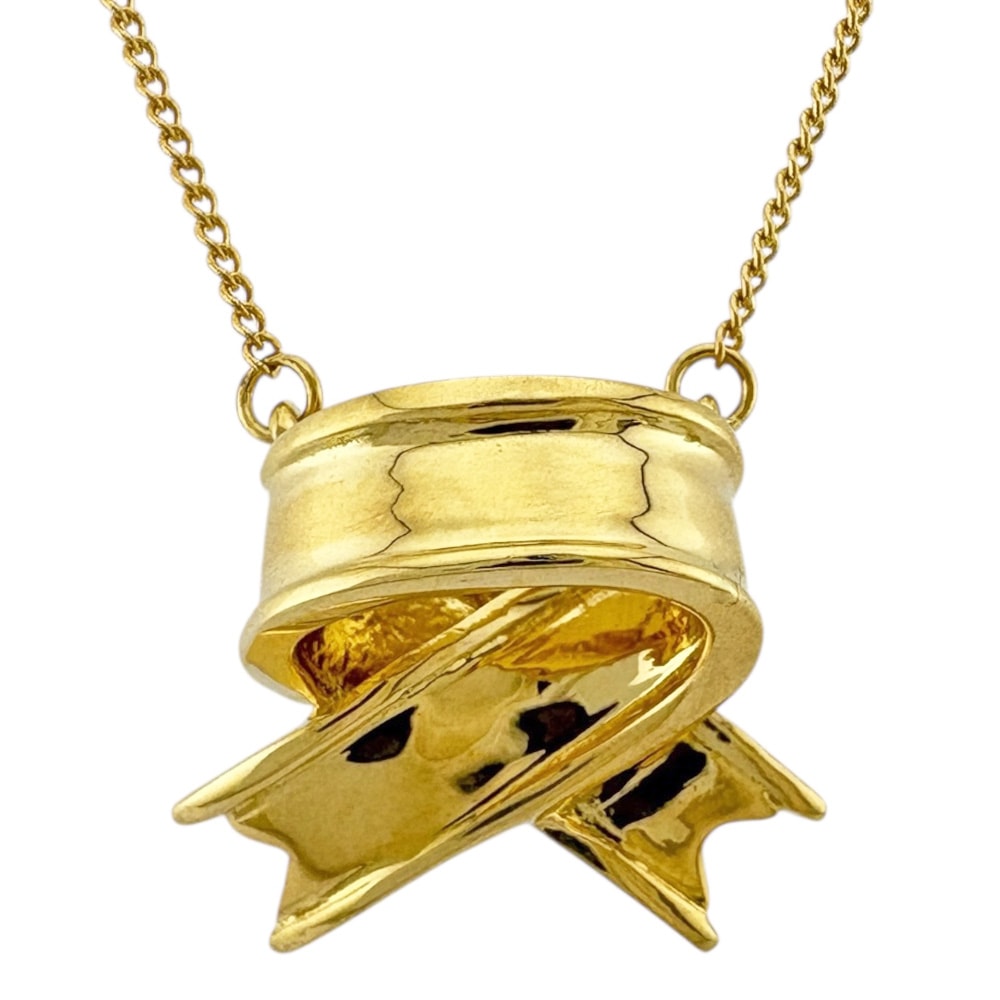 ティファニー ネックレス 18金 K18イエローゴールド レディース TIFFANY&Co.  中古