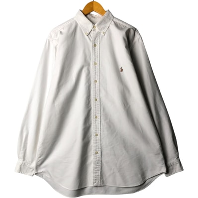 古着 ラルフローレン Ralph Lauren 長袖 ボタンダウンシャツ メンズL相当/eaa570847