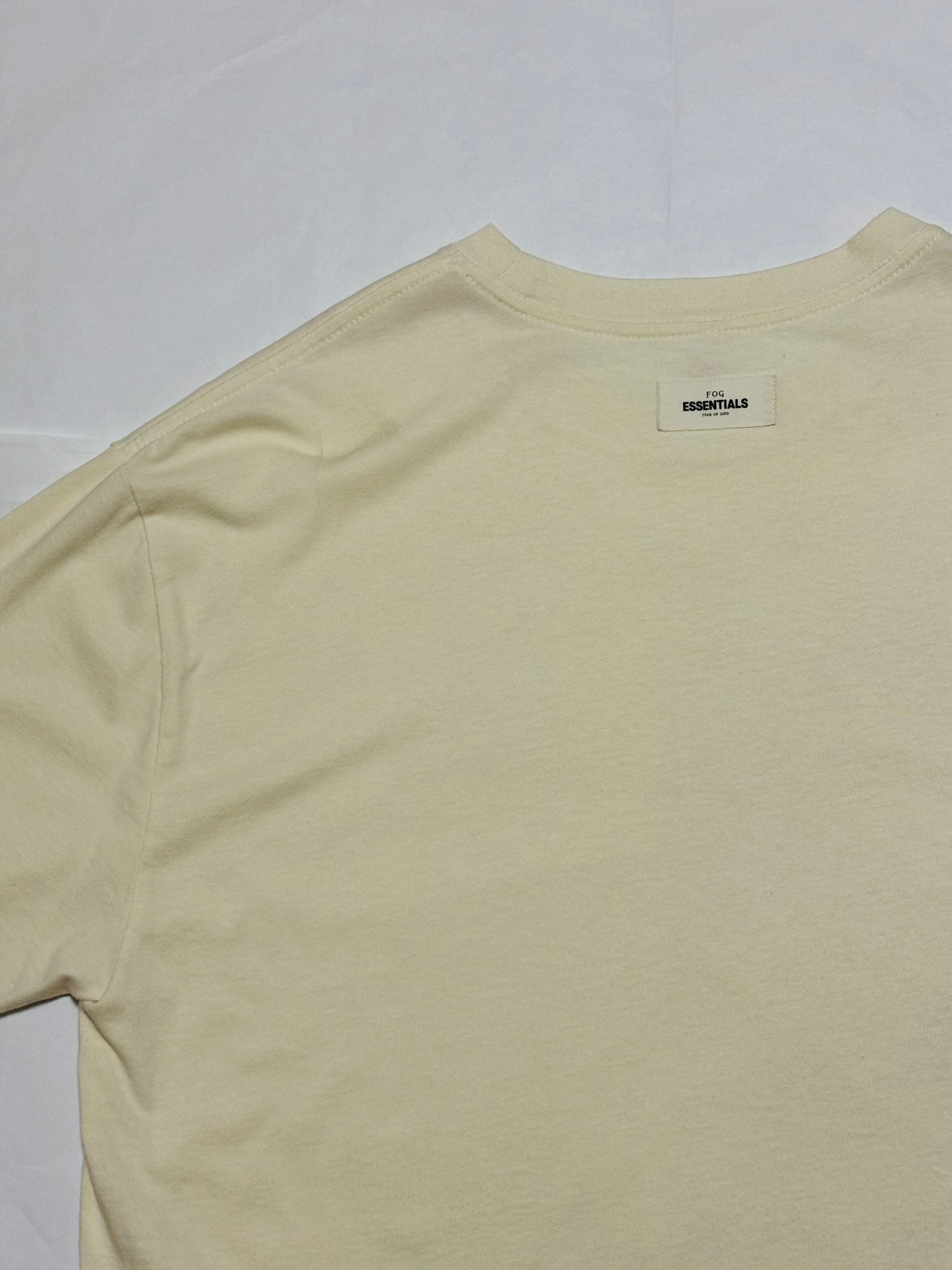Essentials Boxy T-shirt〝Cream〟