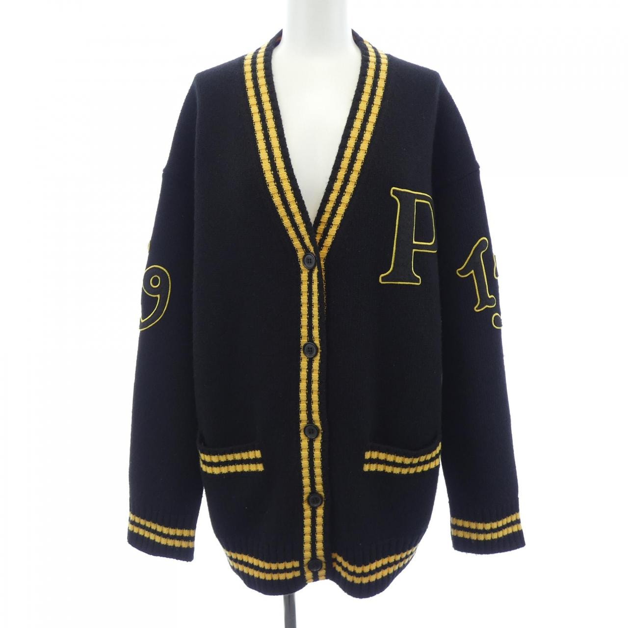 プラダ PRADA オーバーサイズシルエット P25N21 SOOO 1528 カーディガン