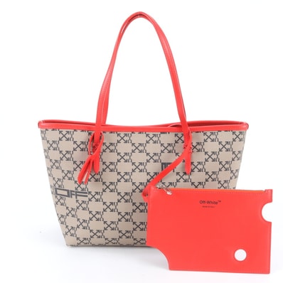 ■美品 オフホワイト Day Off モノグラムトート バッグ