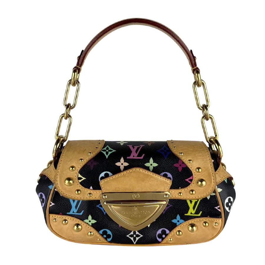 ルイ ヴィトン LOUIS VUITTON ハンドバッグ モノグラム マルチカラー マリリン モノグラムマルチカラー ノワール レディース M40128【中古】 z10137