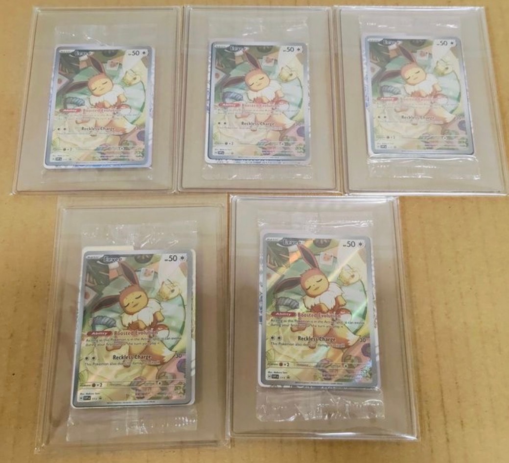 イーブイ P [SVP EN 173]【英語版】(スカーレット&バイオレット「プリズマティックエボリューションズ エリートトレーナボックス」)