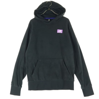 NEW BALANCE ニューバランス 長袖 パーカー S ブラック