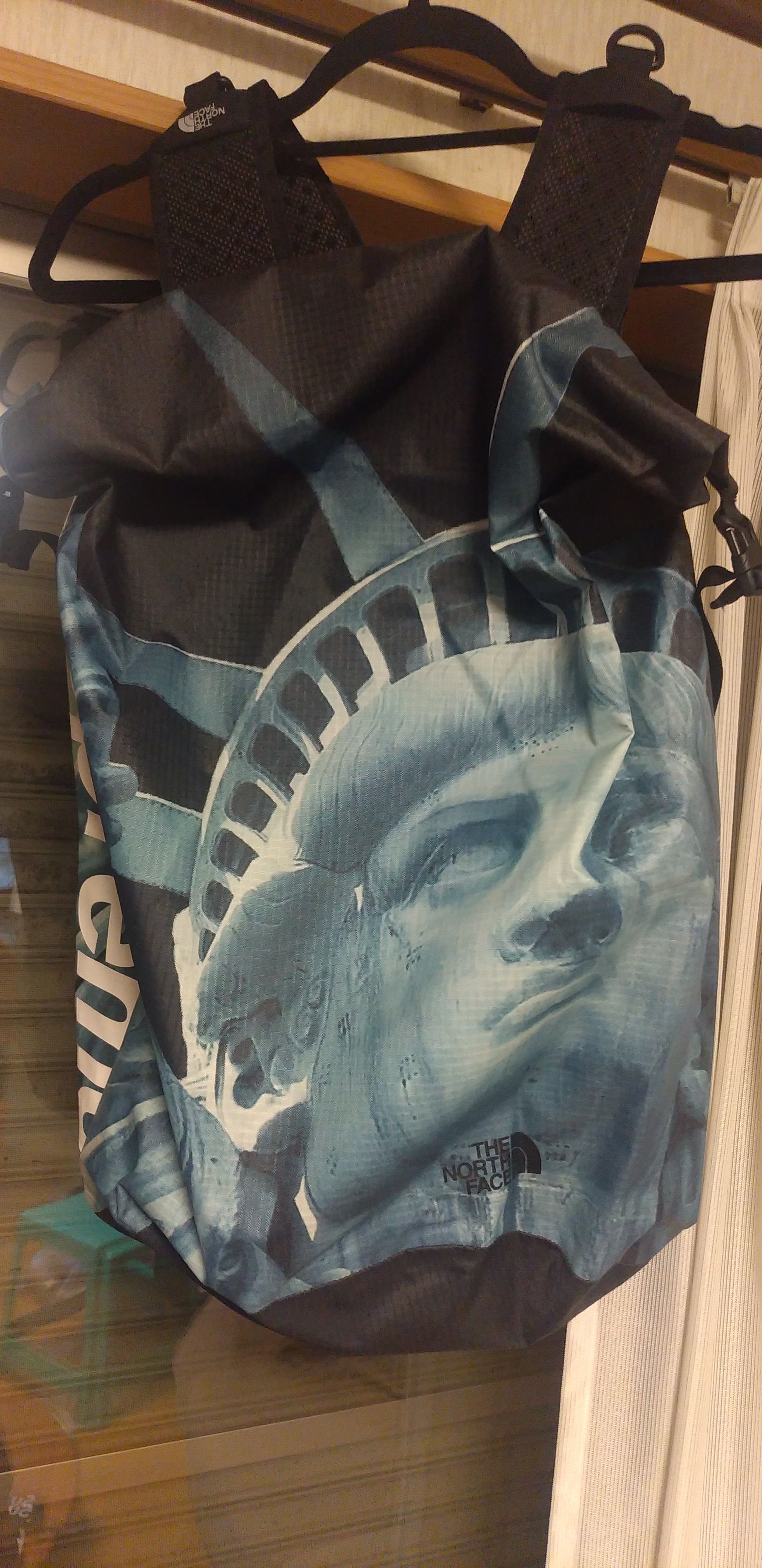 Supreme x The North Face Statue of Liberty Waterproof Backpack "Black"