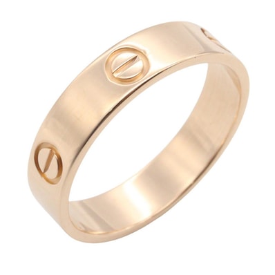 カルティエ CARTIER ラブリング リング・指輪 ジュエリー K18PG(ピンクゴールド) メンズ レディース ゴールド系 【中古】