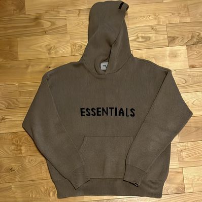 FEAR OF GOD ESSENTIALS Knit Pullover "Taupe"