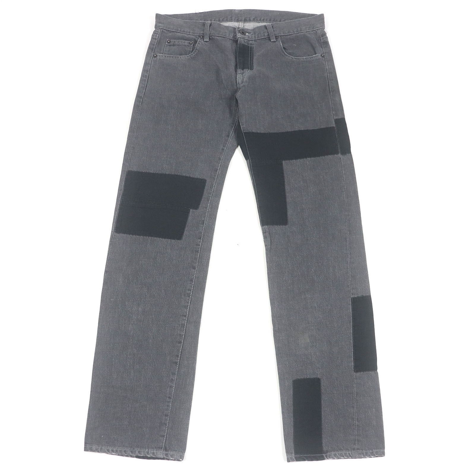 美品 ネイバーフッド
デニムパンツ 00's SAVAGE fragment narrow denim グレー メンズ M