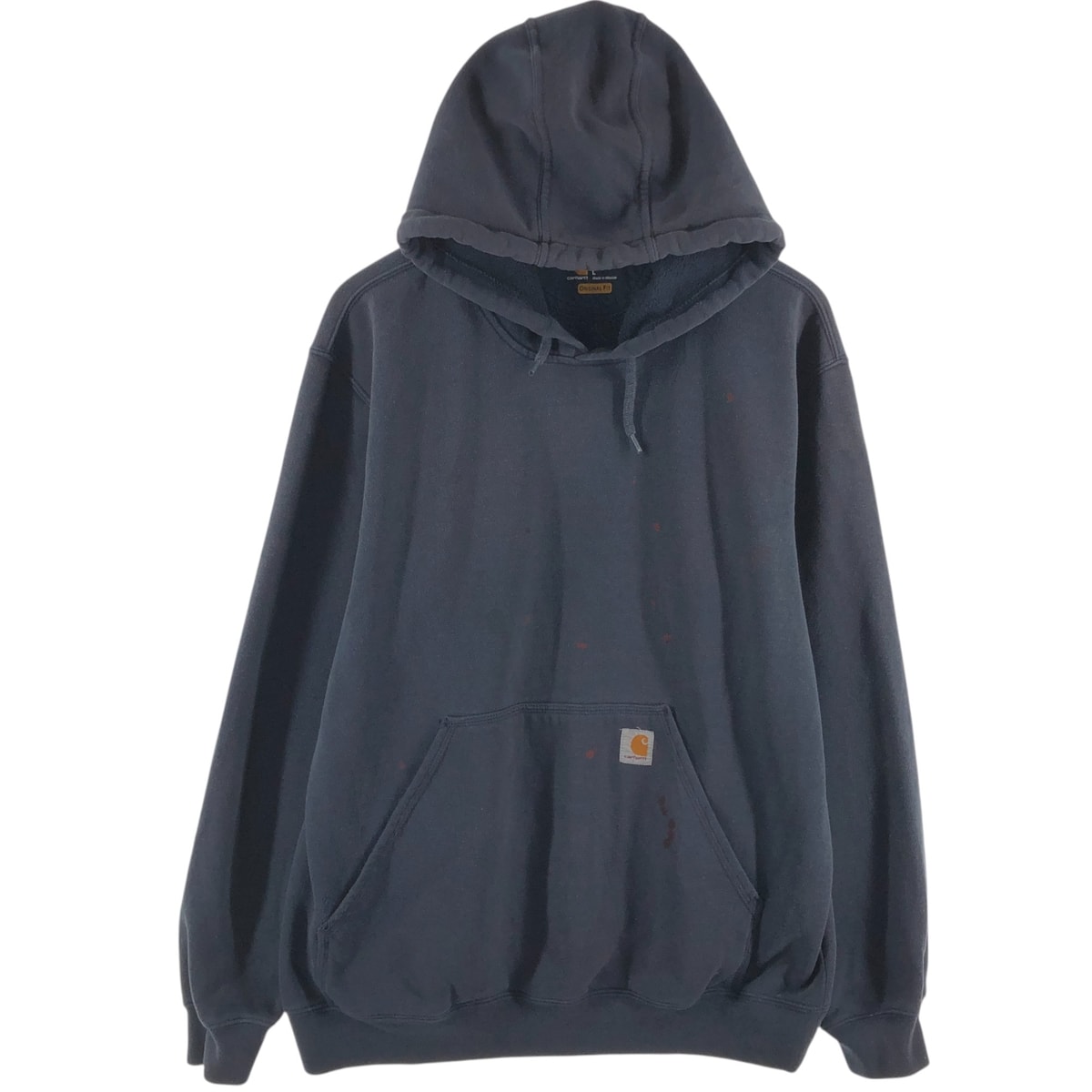 古着 カーハート Carhartt ペイント スウェットプルオーバーパーカー メンズL相当/eaa514438