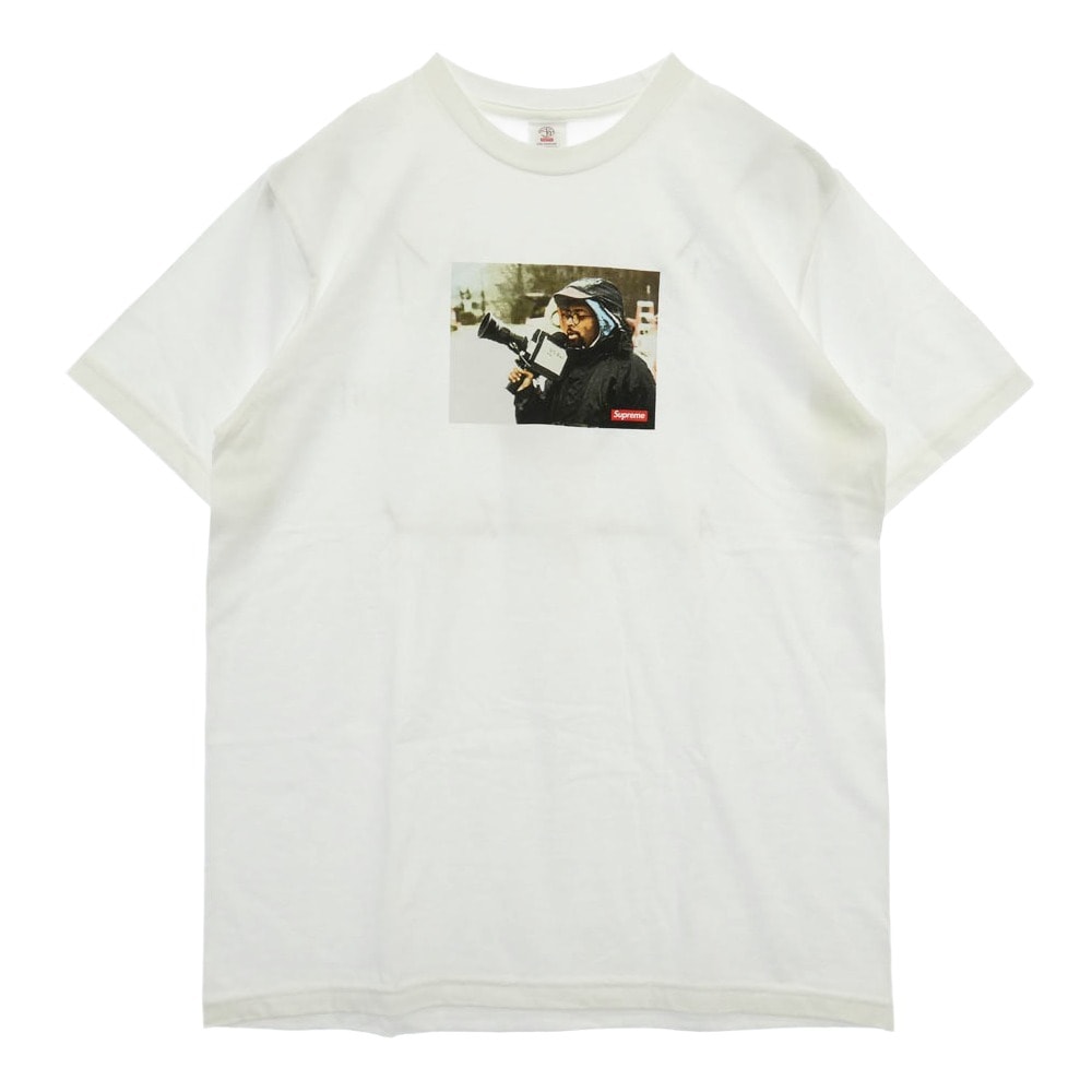 Supreme シュプリーム 25SS x 40 Acres Spike Tee エーカーズ スパイク クルーネック 半袖 Tシャツ ホワイト系 M【中古】