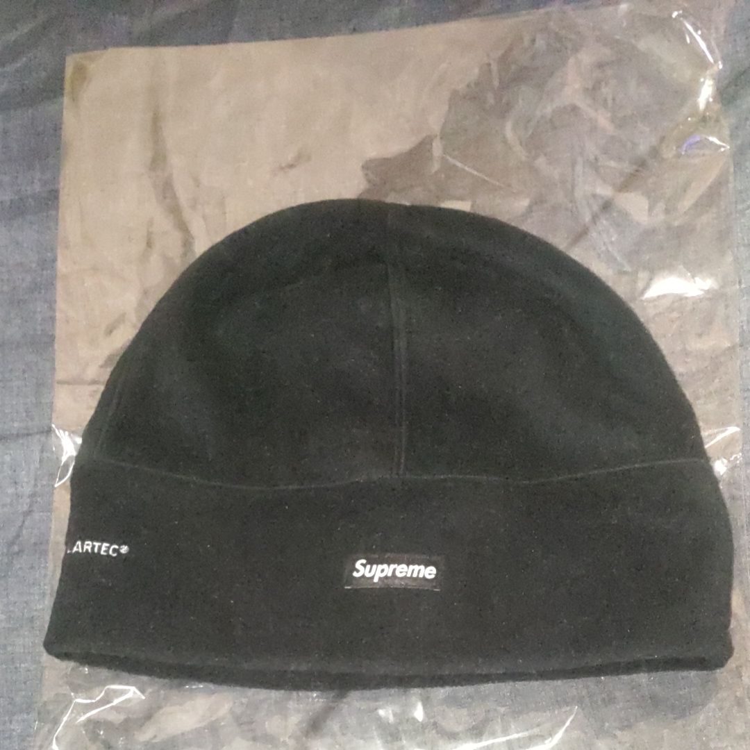 Supreme Polartec Beanie "Black"