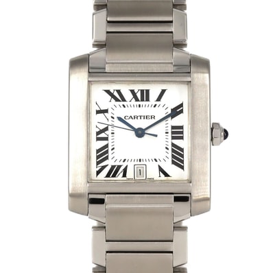 カルティエ タンクフランセーズLM W51002Q3 SS 自動巻
