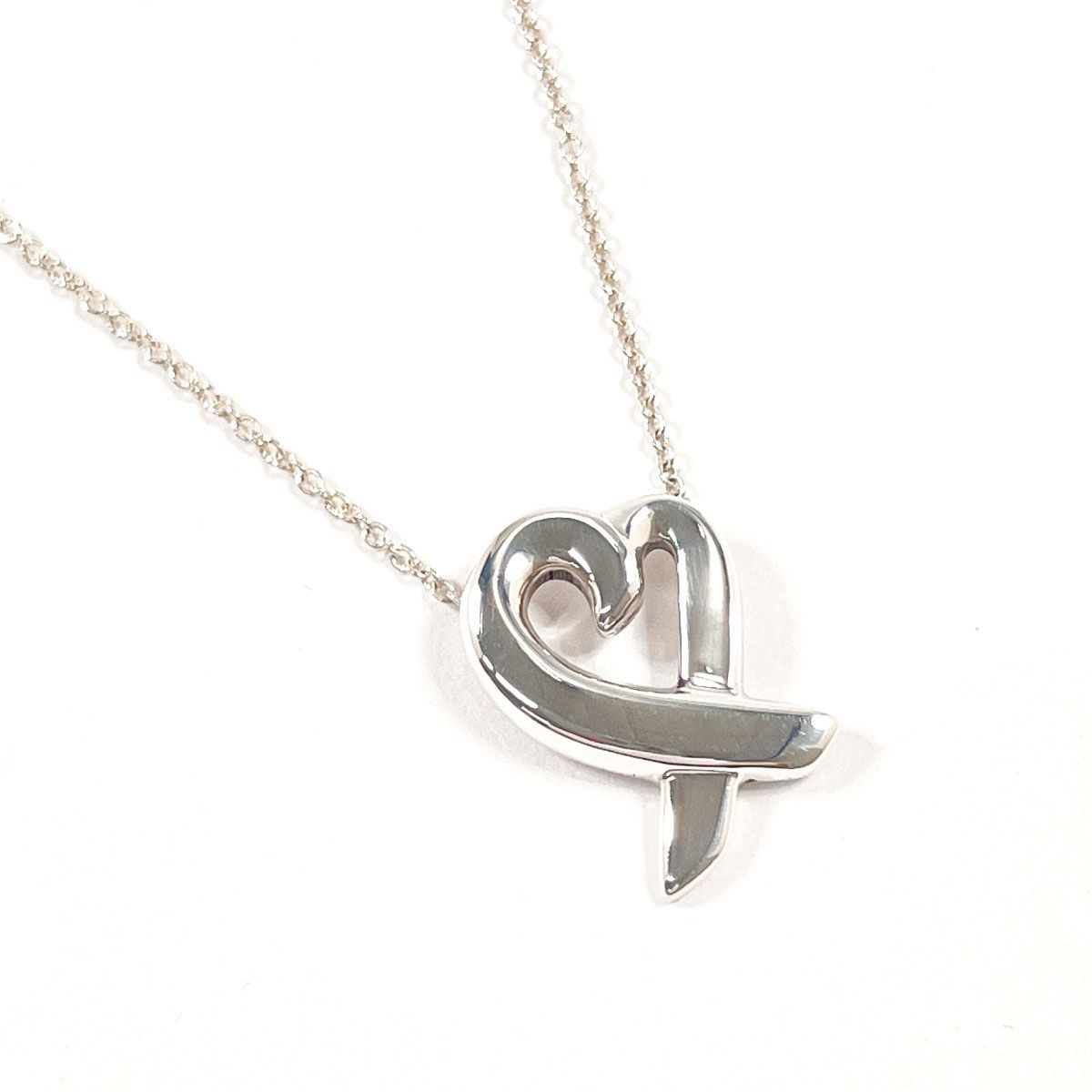 ティファニー ネックレス ラビングハート パロマピカソ  シルバー