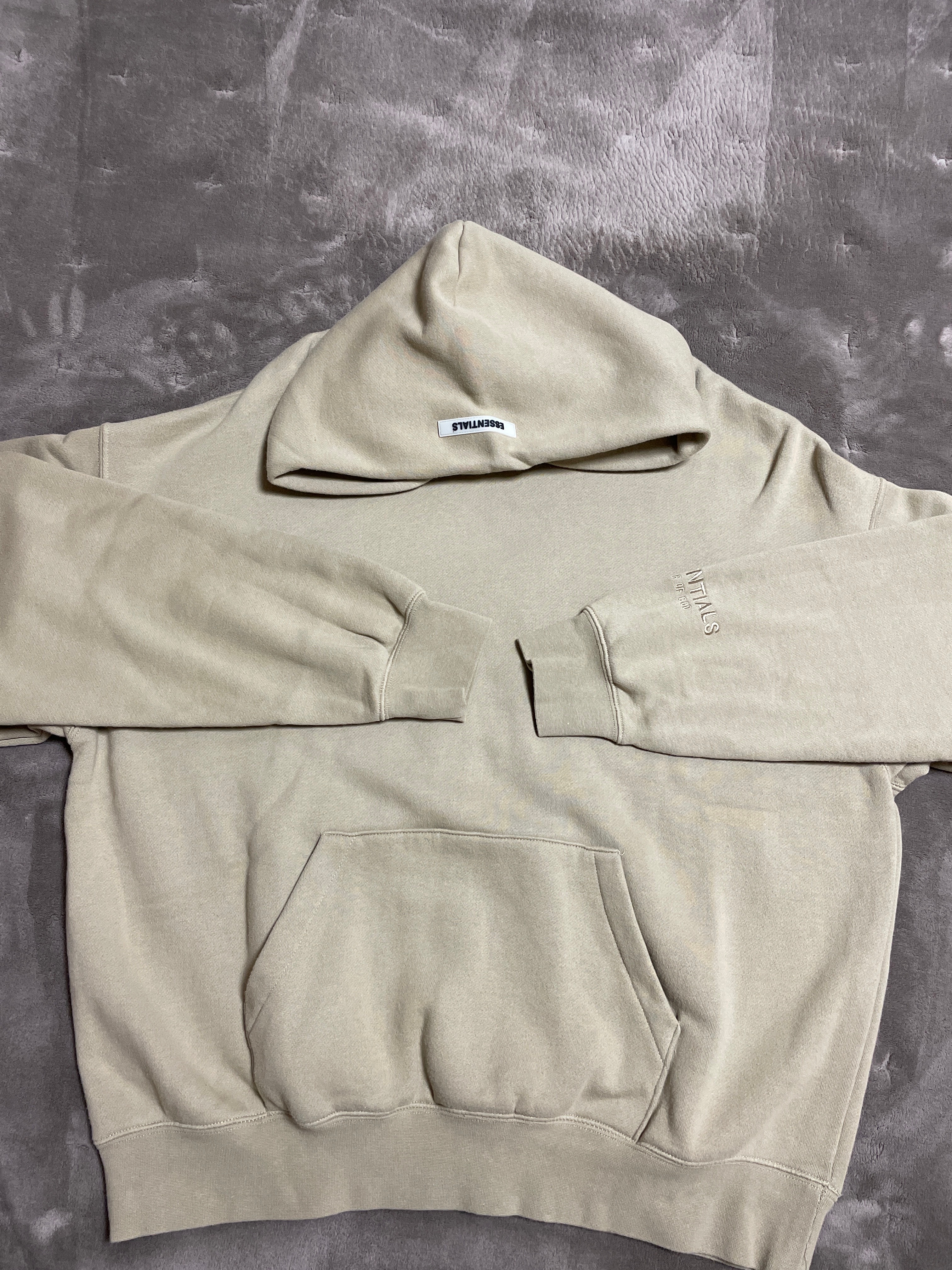 FEAR OF GOD ESSENTIALS 3M Logo Pullover Hoodie "Twill"