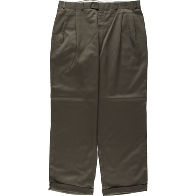 古着 ラルフローレン Ralph Lauren CHAPS チャップス ツータック スラックスパンツ メンズw35相当/eaa634065