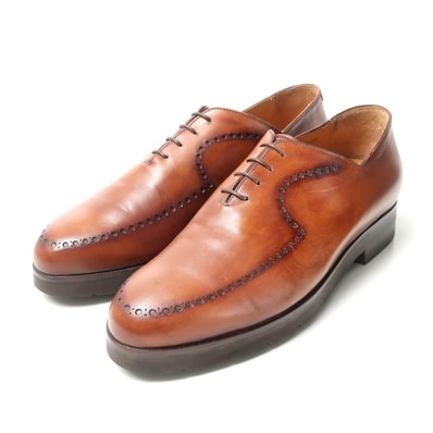 Berluti ベルルッティ ドレスシューズ サイズ7 ニュー フィジオ ホールカット レザー オックスフォード 靴 ブランド古着【中古】20250529/RA4686