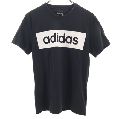 adidas アディダス 半袖 Tシャツ M ブラック